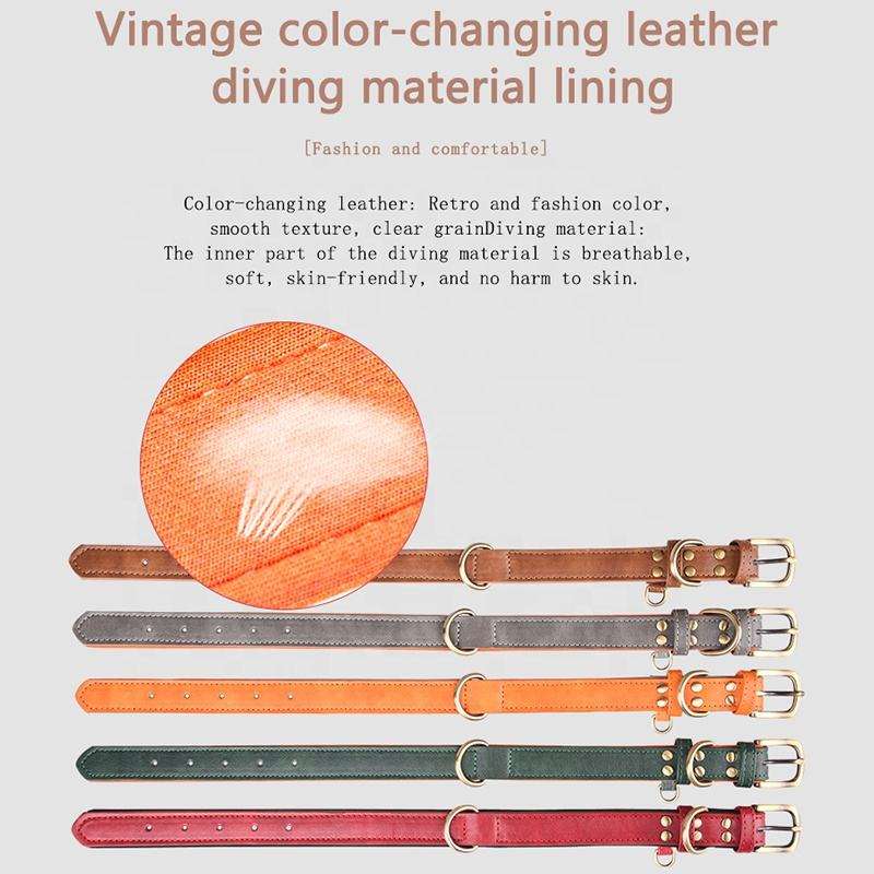 Color-changing leather diving material lining with belts on a light gray background